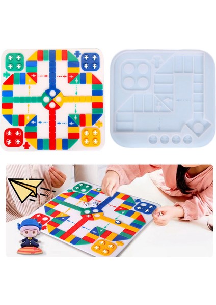 Toys Silikon Çocuk Diy Satranç Savaş Oyunu Aracı Zanaat (Yurt Dışından) modelleri