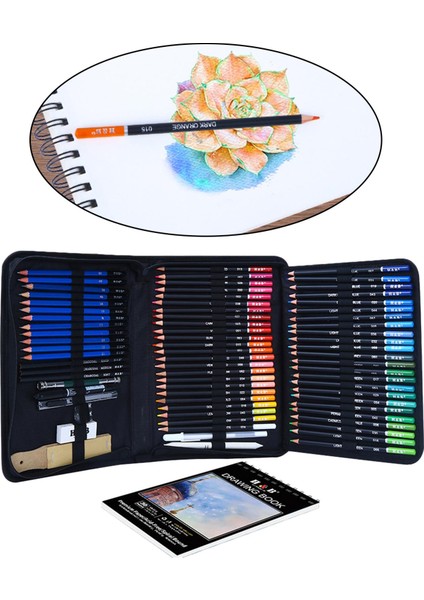 72PCS Yağ Tabanlı Renkli Kalemler 12 Pcs Çizim Kalemleri Paketleme (Yurt Dışından) modelleri
