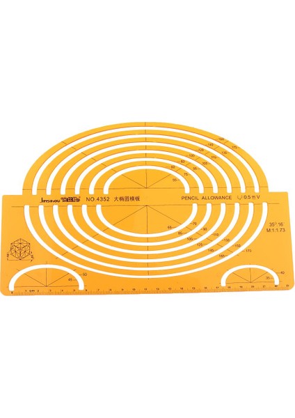 Çizim Şablonu 4 Adet (Yurt Dışından) modelleri