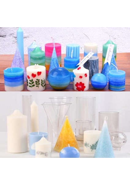 El Yapımı Mum 5 Adet (Yurt Dışından) modelleri