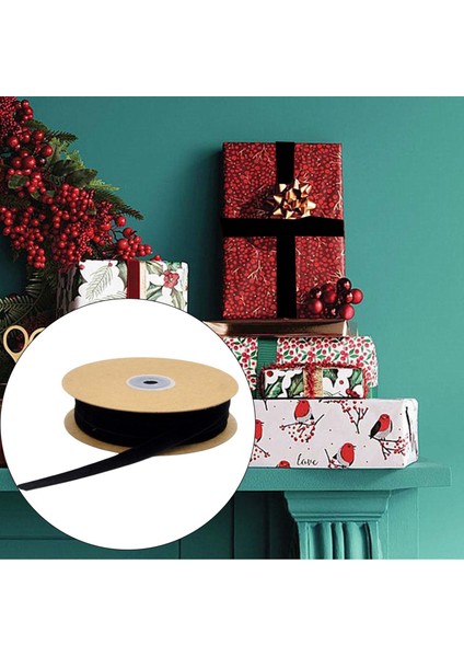 Floral Buketler Dantel Siyah Için Ezilmiş Şerit Dekoratif Satin Şerit Rulo (Yurt Dışından) fiyatları