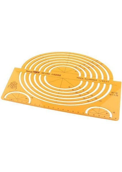 Çizim Şablon 3 Adet (Yurt Dışından)