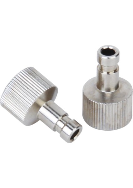 Gümüş Alaşım Airbrush Hızlı Bağlantı Keski Bağlayıcı Hortum Konektör Adaptörü 1/8 " (Yurt Dışından) modelleri