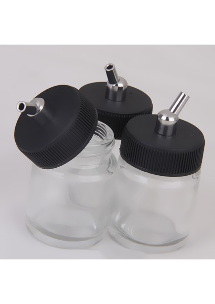 10PCS Airbrush Şişesi Boş Kavanozlar Emme Pompası Kapağı ile (Yurt Dışından) fiyatları