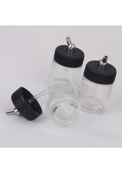 10PCS Airbrush Şişesi Boş Kavanozlar Emme Pompası Kapağı ile (Yurt Dışından) indirimleri