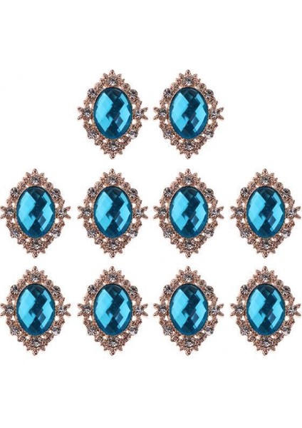 Kristal Düğmeler 25MM 2 Pcs (Yurt Dışından)