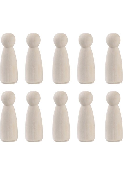 20X Doğal Peg Bebekler Giysileri Pin Dıy (Yurt Dışından)