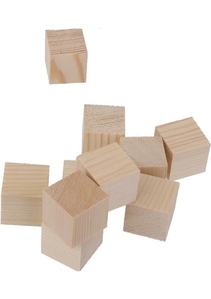 Ahşap Küpler 4 Adet (Yurt Dışından)
