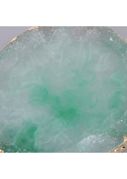 2x Reçine Taklit Acate Içecek Coaster Cup (Yurt Dışından) fırsatları