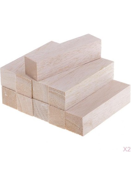 20PCS 120MM Balsa Ahşap Çubuklar Saplamalar Kare Ahşap Çubuklar (Yurt Dışından)
