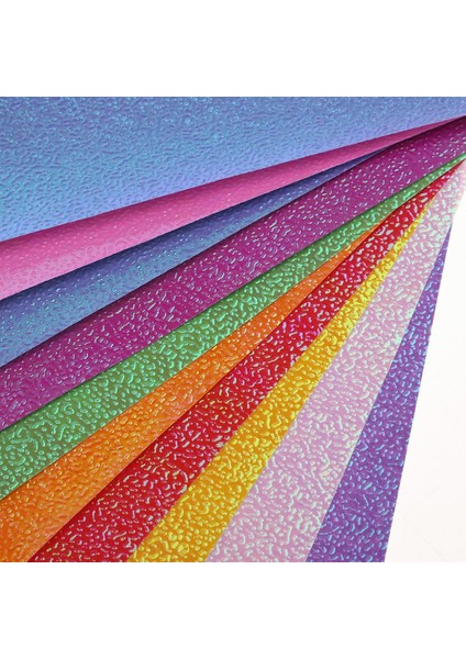 Scrapbook Craft Için 500 Glitter Card Stock Paper Pearlescent Pırıltısı Kağıt (Yurt Dışından)