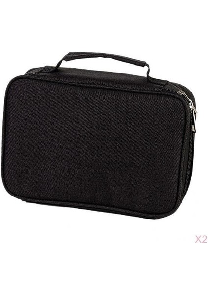 2 Adet 72 Yuva Kalem Kılıfı Yüksek Performanslı Fermuar Pimleri (Yurt Dışından)