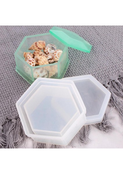 3x Silikon Epoksi Reçine Döküm Diy Takı Depolama (Yurt Dışından) fırsatları