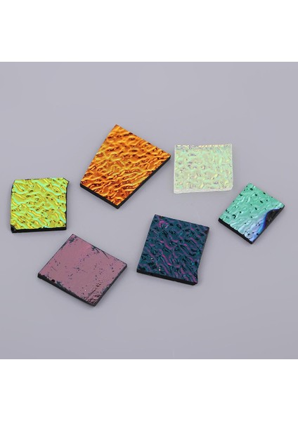 3x Renkli 28G Dikroik Kaynatma Cam Parçaları Diy Mikrodalga Fırın Takı Aracı (Yurt Dışından)