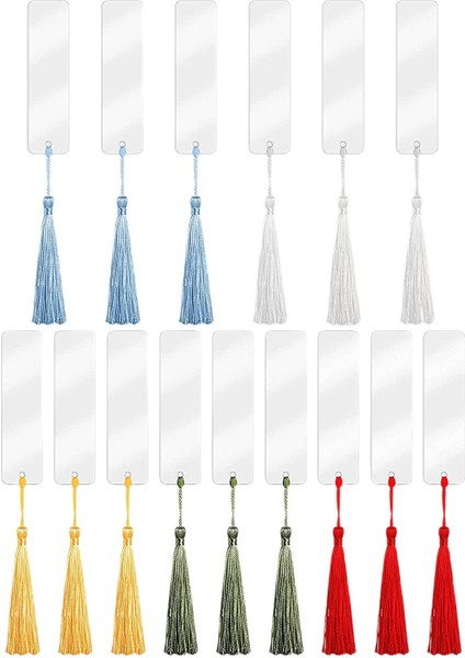 51PCS Dikdörtgen Boş Ahşap ve Akrilik Yer Imleri El Sanatları String ile Asılı Etiketler 15PCS Akrilik + 36PCS Ahşap (Yurt Dışından) fiyatları