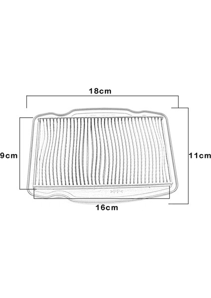 x Acc Değiştirme Için Hava Emme Filtresi (Yurt Dışından) fırsatları