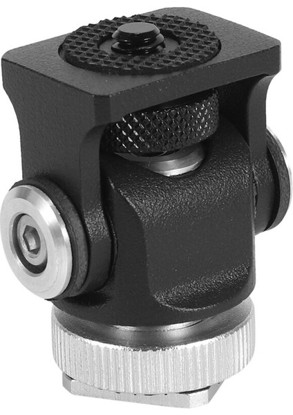 Hot Shoe Flaş Kızağı Monitör Vb. Bağlantı Adaptörü 1/4 Inç