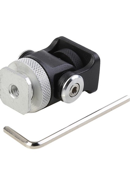 Hot Shoe Flaş Kızağı Monitör Vb. Bağlantı Adaptörü 1/4 Inç