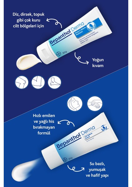 Derma Onarıcı Bakım Merhemi 30 G + 3 Adet Cilt Bakım Kremi 3.5 G