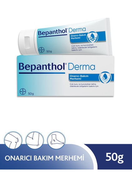 Derma Onarıcı Bakım Merhemi 50 G + 3 Adet Cilt Bakım Kremi 3.5 G