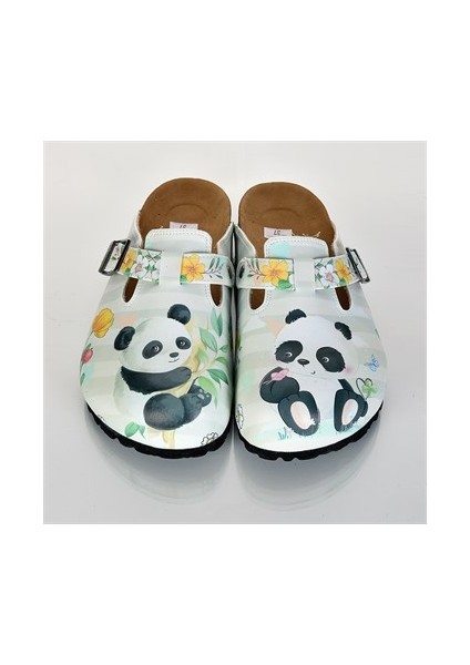 Azizsahinshoes 6290 Yavru Panda Sabo Terlik