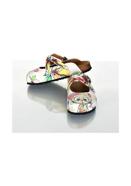 Azizsahinshoes 6299 Yavru Kedi Çapraz Sabo Terlik indirimleri