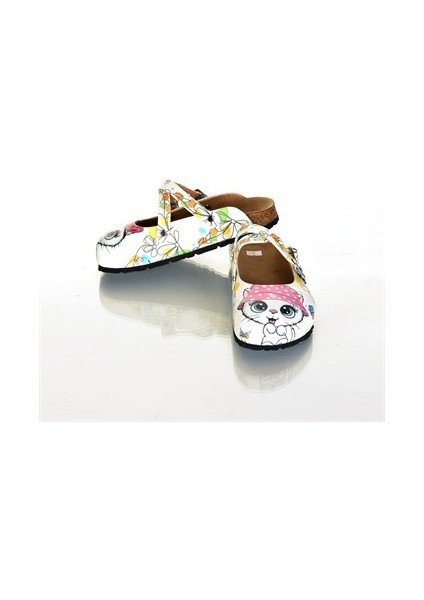Azizsahinshoes 6301 Şapkalı Kedi Çapraz Sabo Terlik fiyatları