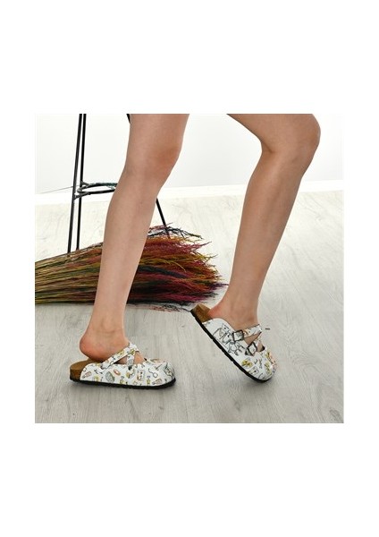 Azizsahinshoes 6296 Hemşire Çapraz Sabo Terlik indirimleri