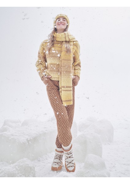 Şahika Ercümen x Koton - Kapitone Beli Lastikli Jogger Eşofman Altı