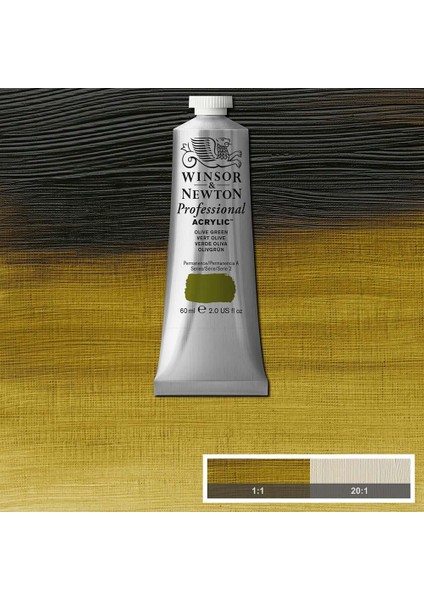 Professional Akrilik Boya 60ML Olive Green 447 S.2 modelleri