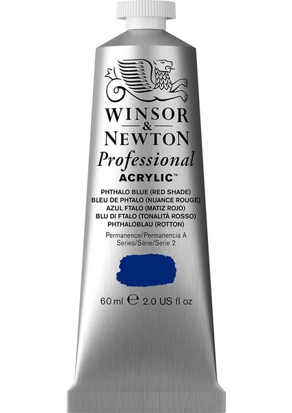 Professional Akrilik Boya 60ML Phthalo Blue (Red Shade) 514 S.2