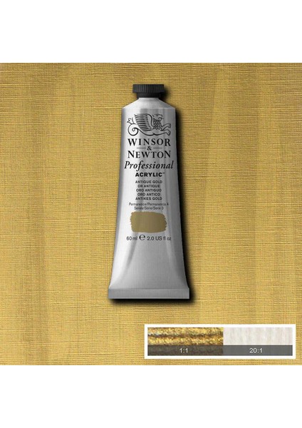 Professional Akrilik Boya 60ML Antique Gold 014 S.3