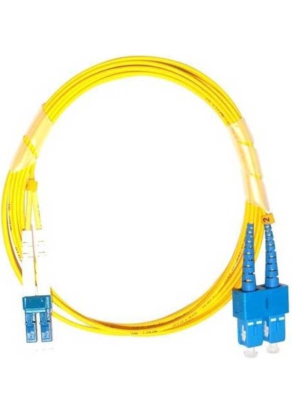 E9DXSCLC2D0100 Sc-Lc Duplex Sm 9/125 Patch Cord 10 mt