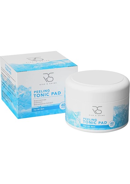Rise & Shine Peeling Tonik Pad - 40 Adet fırsatları