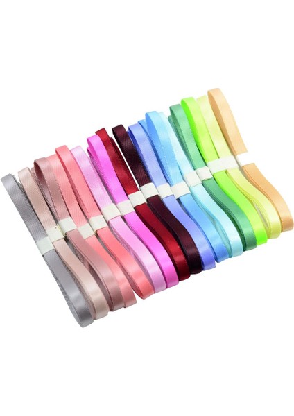 4x 16X 1 Yarda Saç Yay Dekorasyonu Için Çift Taraflı Saten Kurdeleler fiyatları