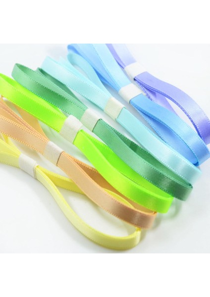 4x 16X 1 Yarda Saç Yay Dekorasyonu Için Çift Taraflı Saten Kurdeleler fırsatları