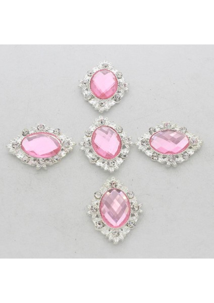 3x 10PCS Oval Flatback Akrilik Kristal Rhinestone Düğmeleri Dıy Sızdırmazlık(Yurt Dışından) fırsatları