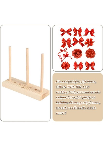 Kahverengi Şerit Çelenk Yaylar Yapmak Araç Saç Bowknot Zanaat Diy Kiti fırsatları