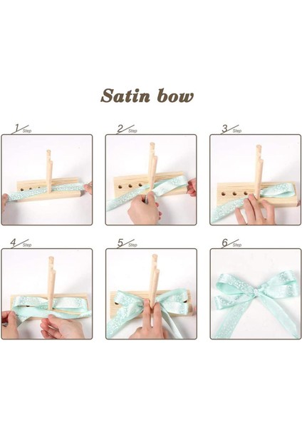 Kahverengi Şerit Çelenk Yaylar Yapmak Araç Saç Bowknot Zanaat Diy Kiti indirimleri