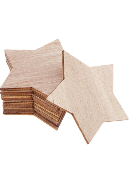 50PCS Bitmemişkahverengi Kesim Pentagram Yıldız Sızıntılarıkahverengi Parçalar Hazır fiyatları