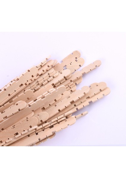 El Sanatlarıkahverengi Diy Krem ​​araçları Popsicle Çubuklar Doğal Renk modelleri