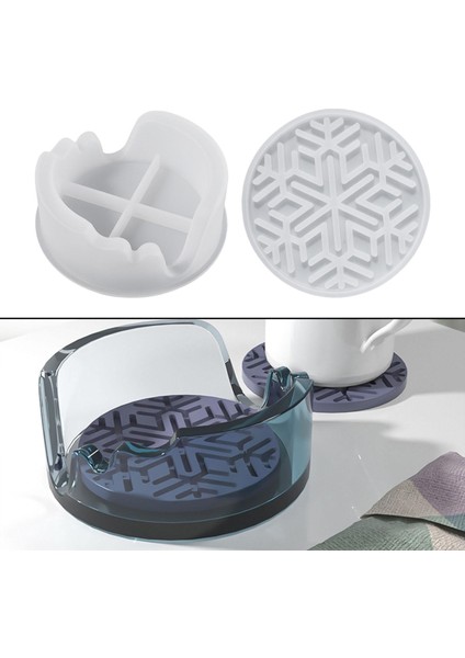 Coaster Tutucu Reçine Döküm Silikon Takı Yapımı Epoksi Kalıp El Sanatları(Yurt Dışından) indirimleri