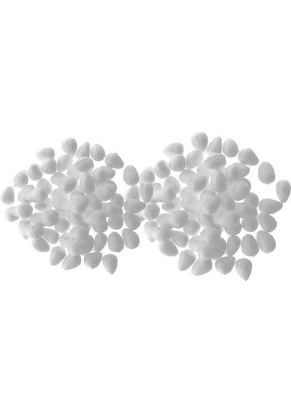 200 Adet Su Damla Şekli Köpük 19 ve 46 mm Zanaat Süsleri 19 ve 46MM 200PCS