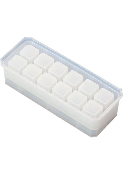 Dolity 2x Silikon Ruj/kozmetik Fırça Depolama Kutusu Reçine Döküm 12 Grid (Yurt Dışından) fiyatları