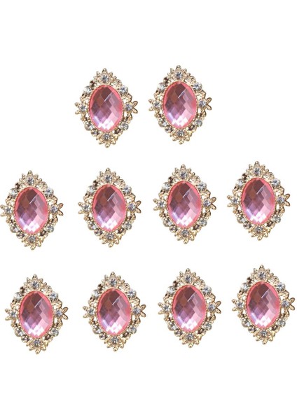 20PCS Kristaller Rhinestones Flatback Düğmeleri Partiler 25X30MM (Yurt Dışından) fırsatları