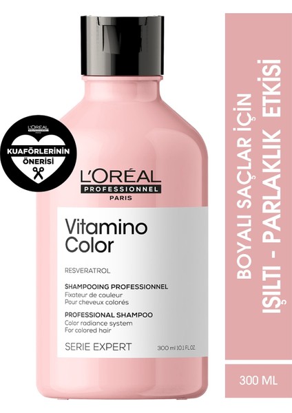 Loreal Professionnel L'oreal Professionnel Serie Expert Vitamino Color Renk Koruyucu Şampuan 300 ml