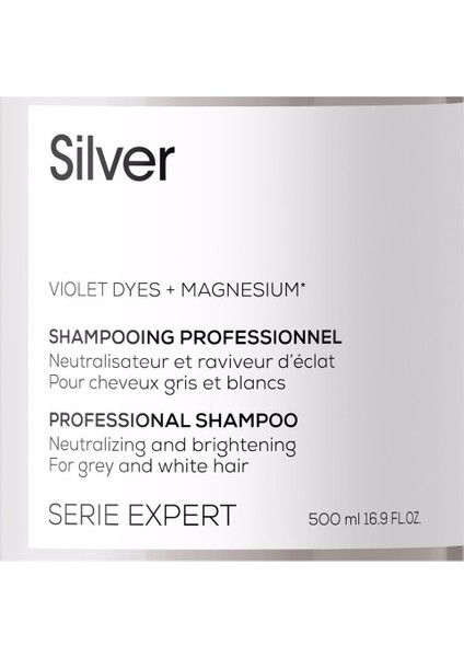 L'oreal Paris L'oreal Çok Açık Sarı, Gri ve Beyaz Saçlar Için Renk Dengeleyici Mor Şampuanı 500 ml fiyatları