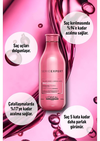 Loreal Professionnel L'oreal Professionnel Serie Expert Pro Longer Saç Boylarının Görünümünü Yenileyici Şampuan 300 ml modelleri