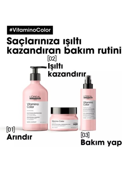 Loreal Professionnel L'oreal Professionnel Serie Expert Vitamino Color Renk Koruyucu Şampuan 1500 ml indirimleri
