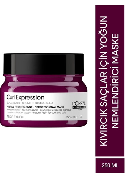 Loreal Professionnel L'oreal Professionnel Serie Expert Curl Expression R Kıvırcık Saçlar Için Yoğun Nemlendirici Maske